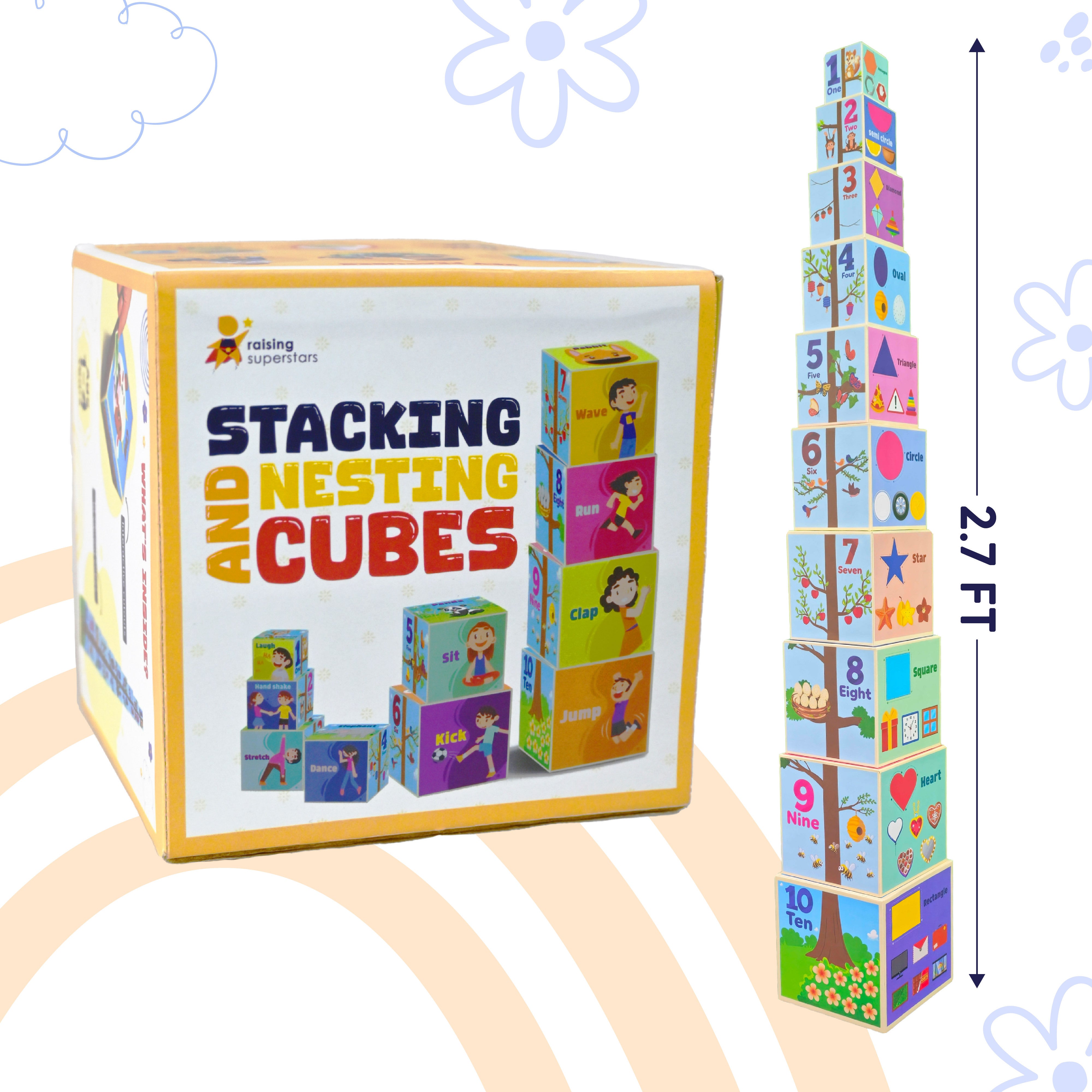 Stacking And Nesting Cubes – Raising Superstars